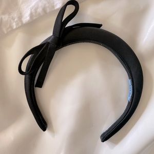 ON HOLD Prada Satin Bow Headband